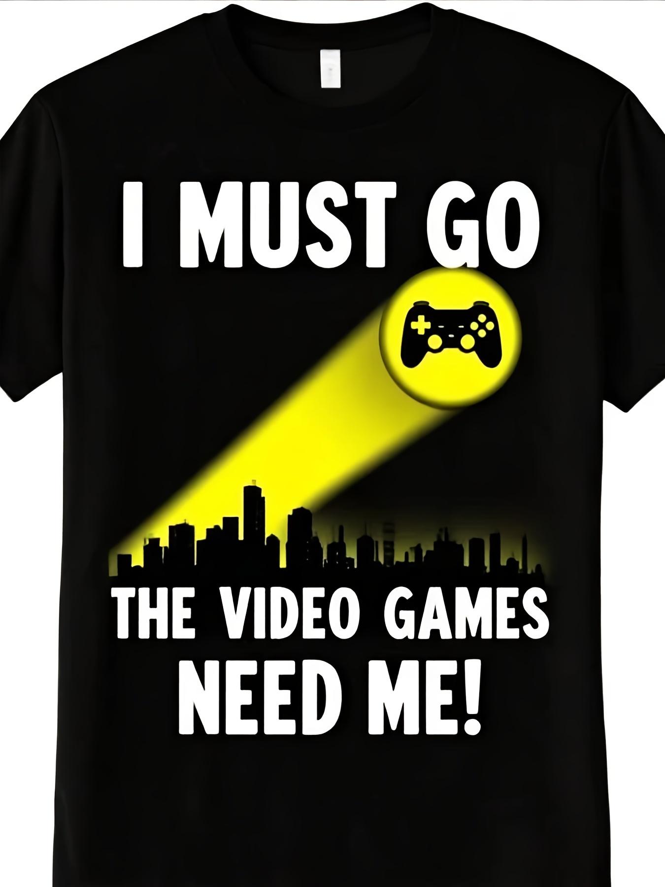Street Fashion Events - Camiseta gráfica con estampado 'I Must