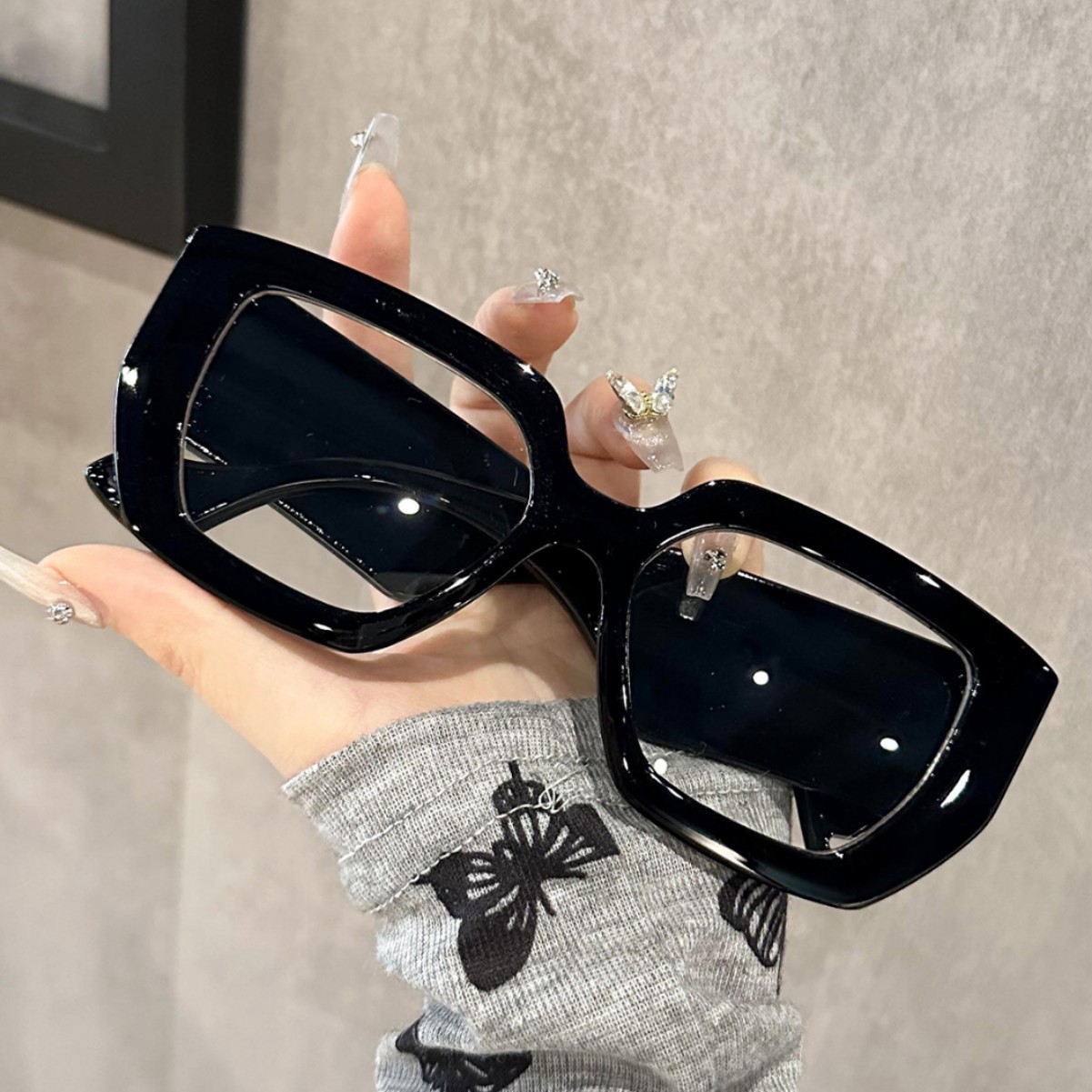Italy Fashion Street - Gafas de sol extragrandes para mujer,