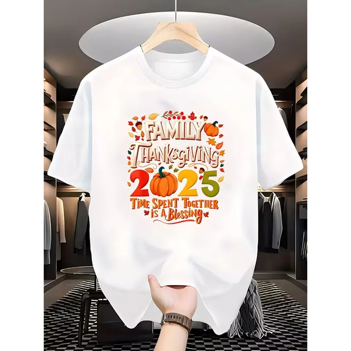 Street Fashion Events - Camiseta para hombre, blanca, de algodón