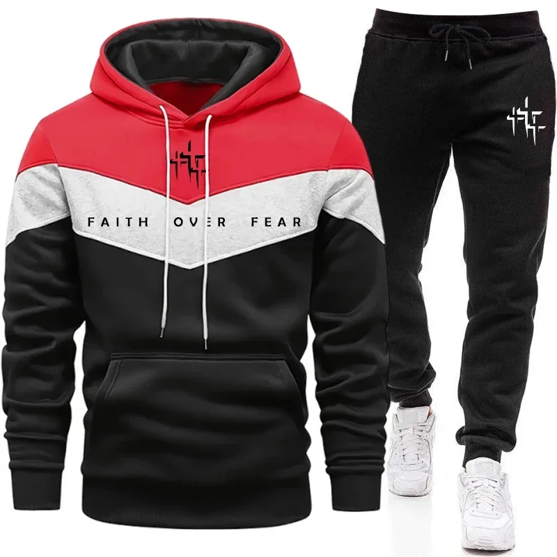Street Fashion Hoodie - Conjunto deportivo para hombre de la