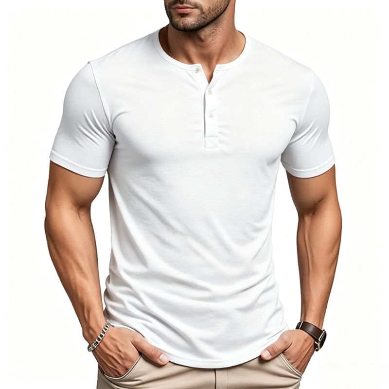 Street Fashion Mood - Camisetas de manga corta con cuello