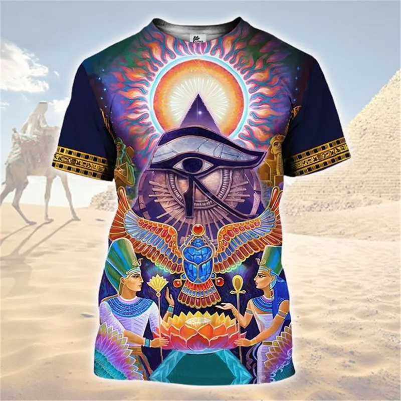 Street Fashion Egypt - Camiseta con estampado 3D de la