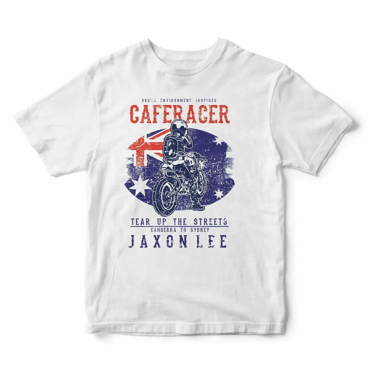 Street Fashion Australia - Camiseta de motocicleta Tear up the
