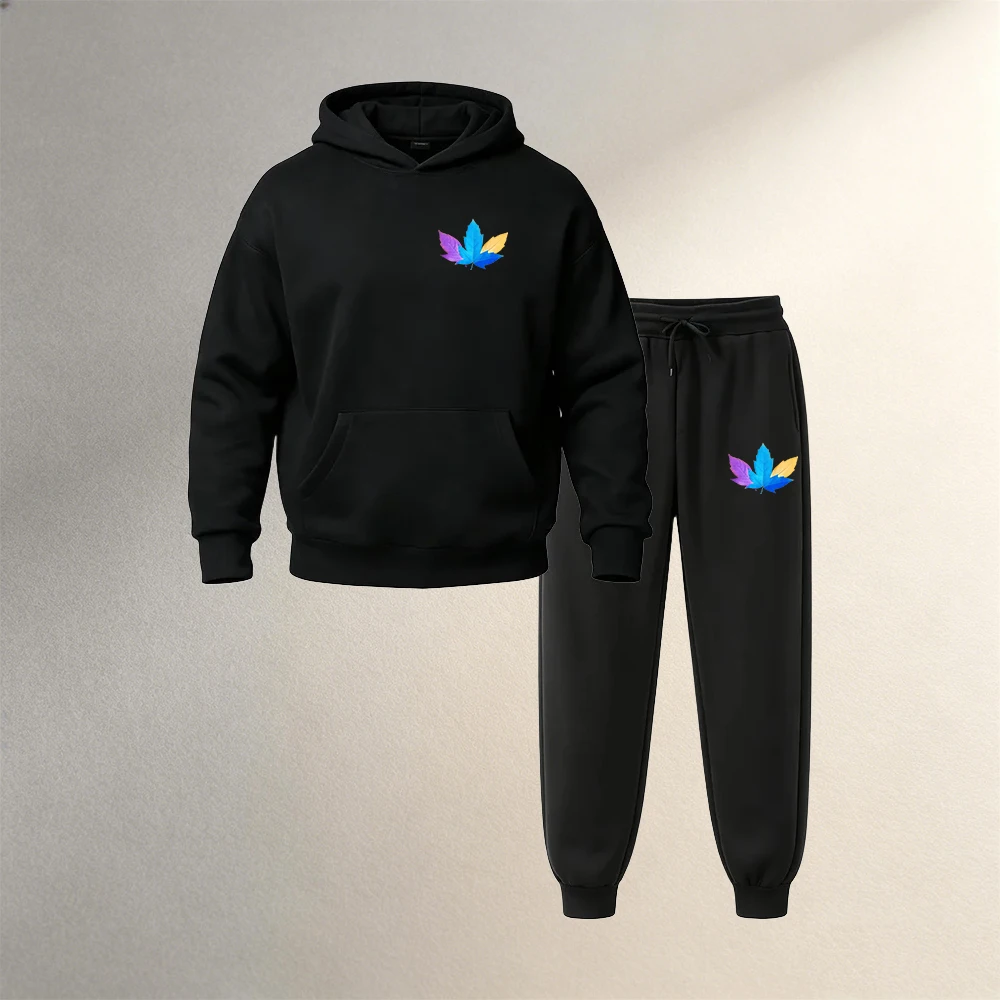 Street Fashion Hoodie - Conjuntos de ropa para hombre, sudadera
