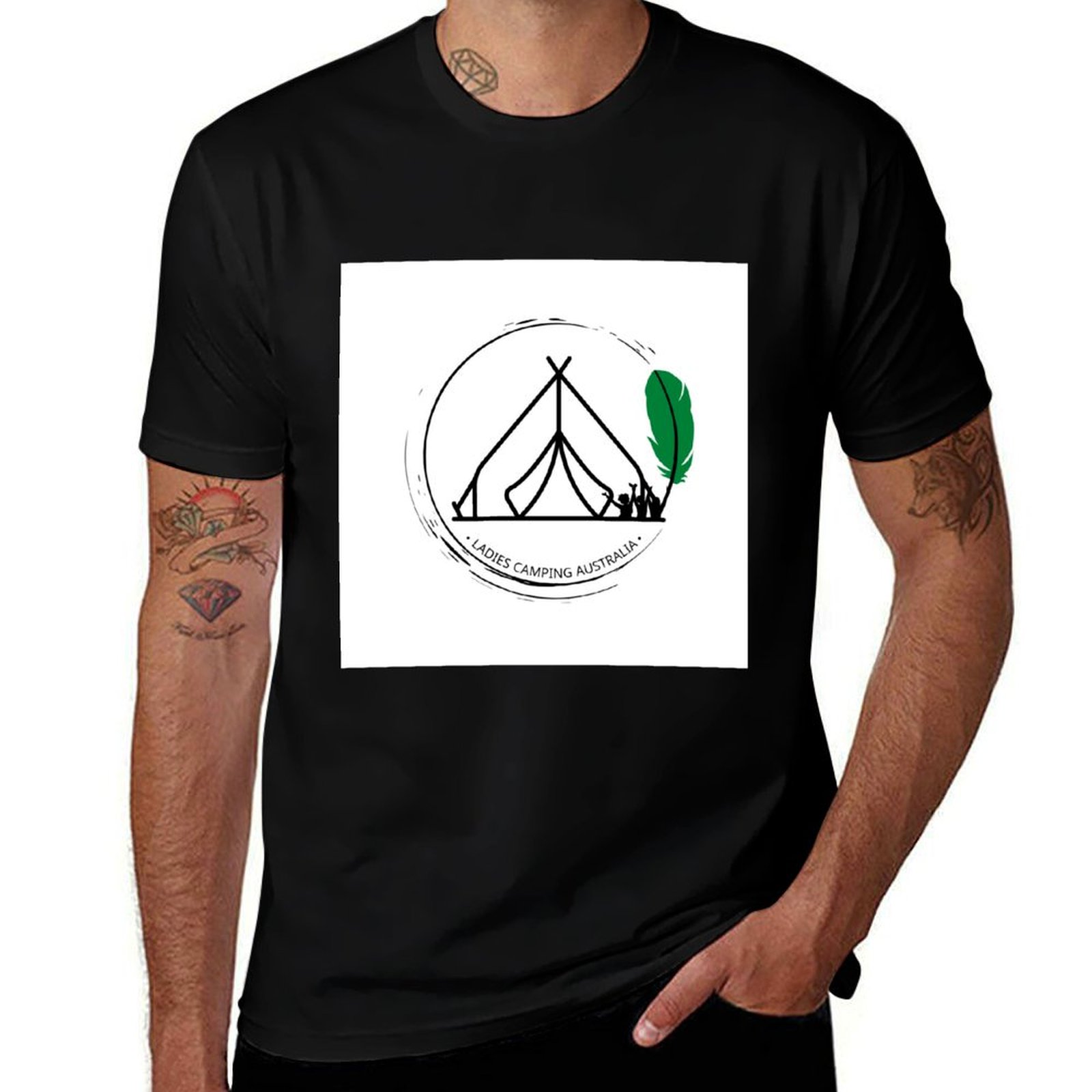 Street Fashion Australia - Camiseta de diseño Vic para mujer,