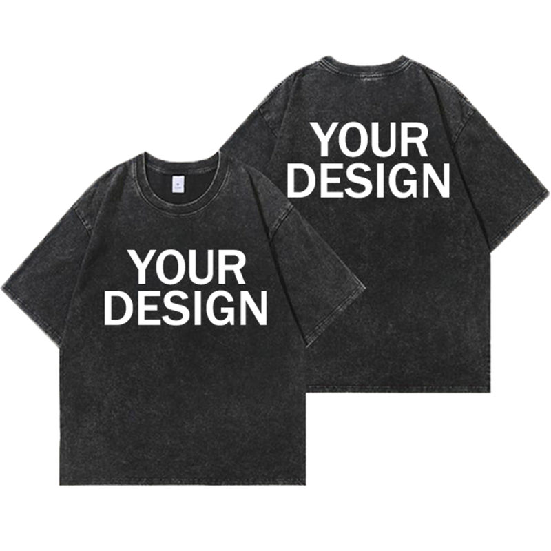Street Fashion Mood - Camiseta Unisex de Algodón Lavado, Estampado