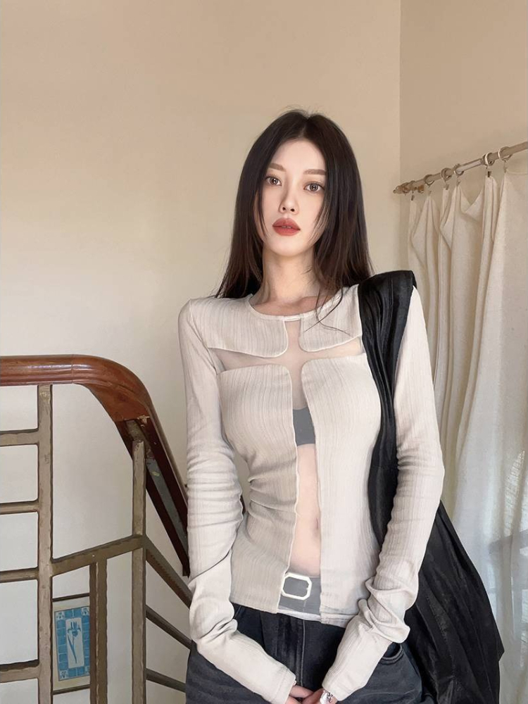 Street Fashion Girl - Camiseta de manga larga con diseño