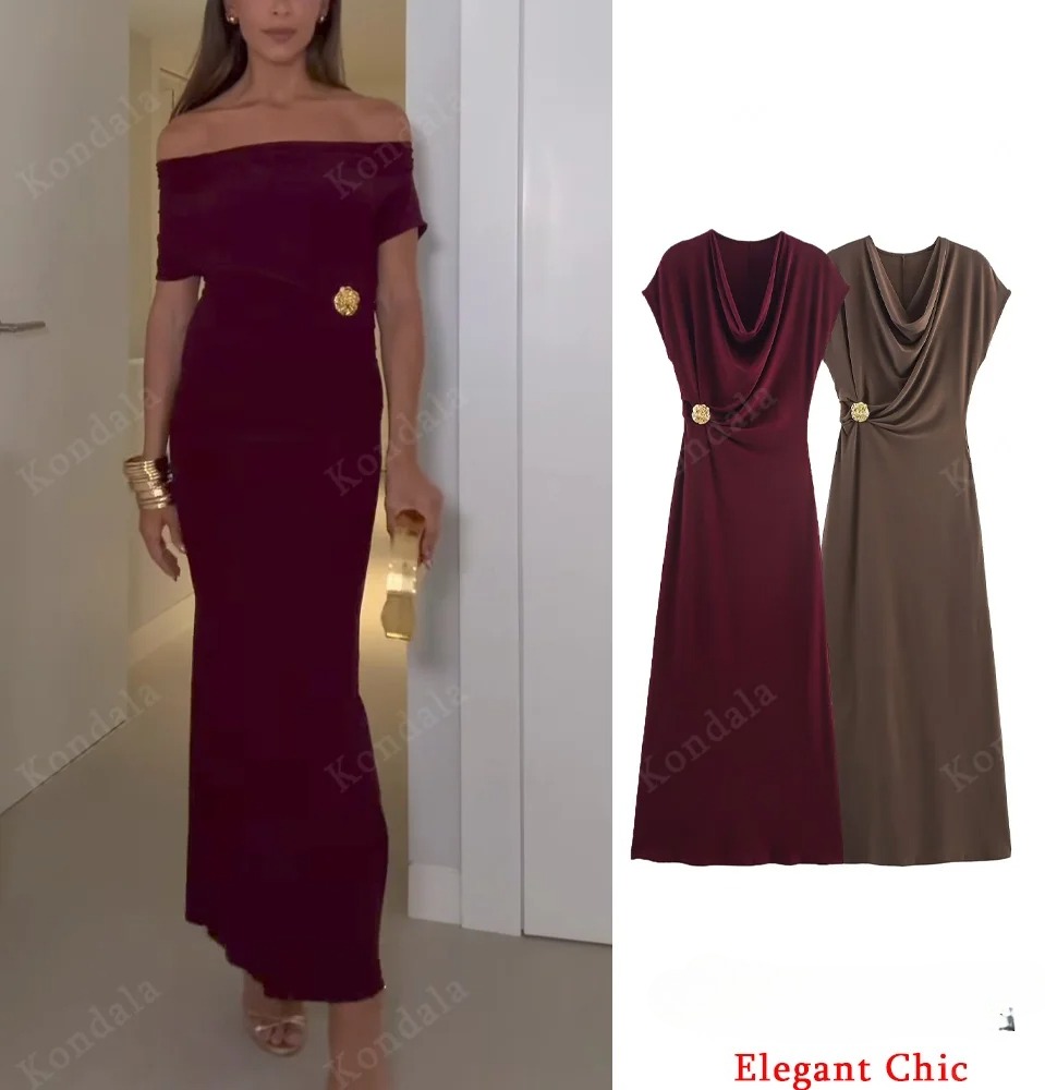 KONDALA elegante vestido ajust - Street Fashion Fall 2025 reseña y precio