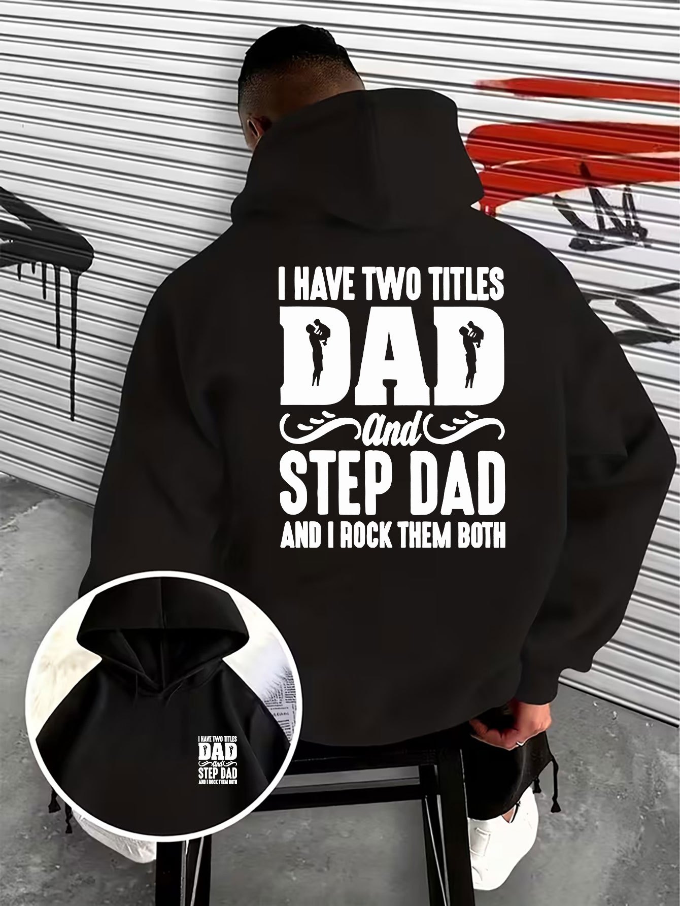 Sudadera con capucha para homb - Street Fashion Logo Design reseña y precio