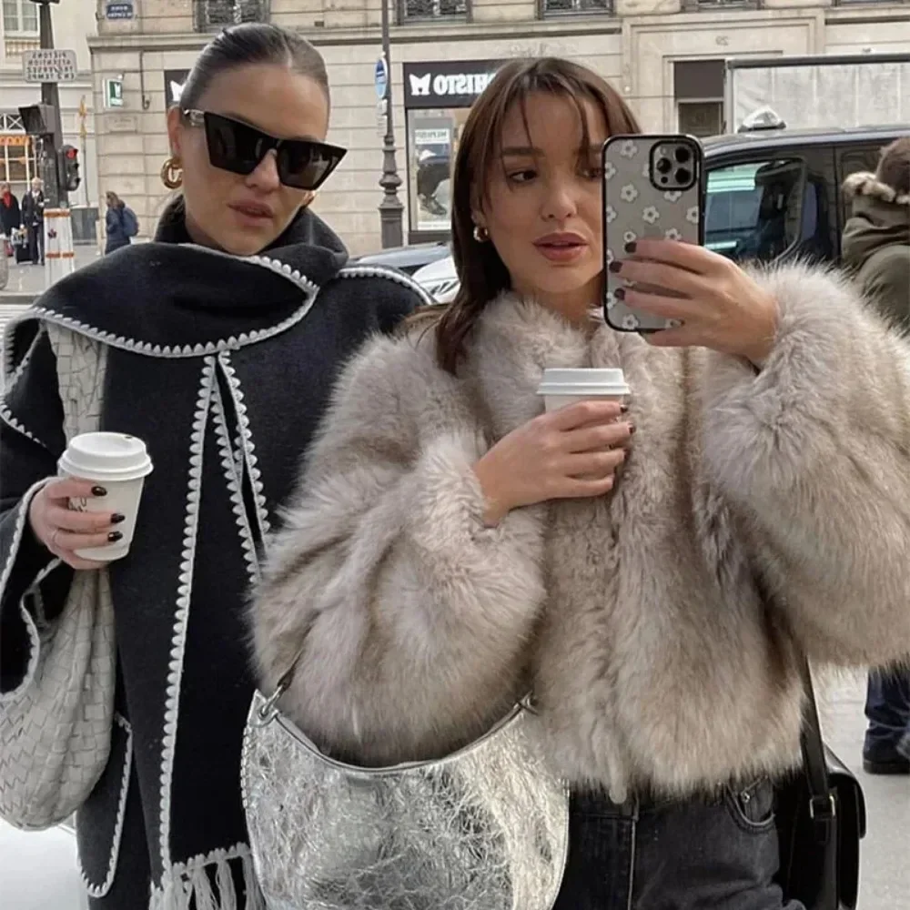 OFTBUY chaqueta de piel sintét - Street Fashion Week reseña y precio
