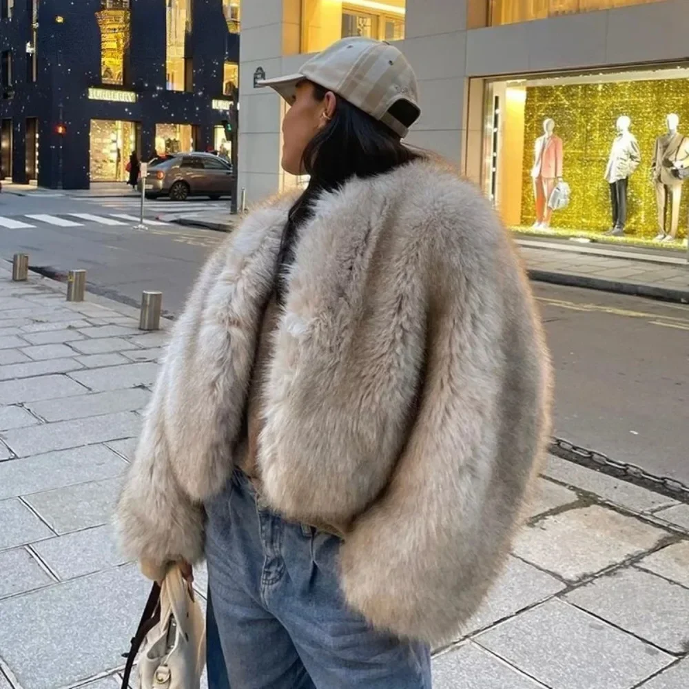 OFTBUY chaqueta de piel sintét - Street Fashion Week reseña y precio