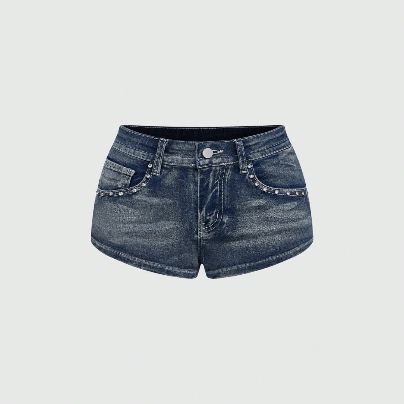 Shorts de mezclilla bordados c - Street Fashion Hot reseña y precio