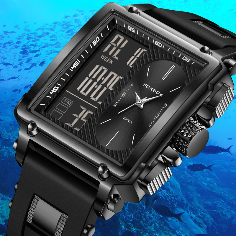 Reloj electrónico para hombre  - Street Fashion Week reseña y precio
