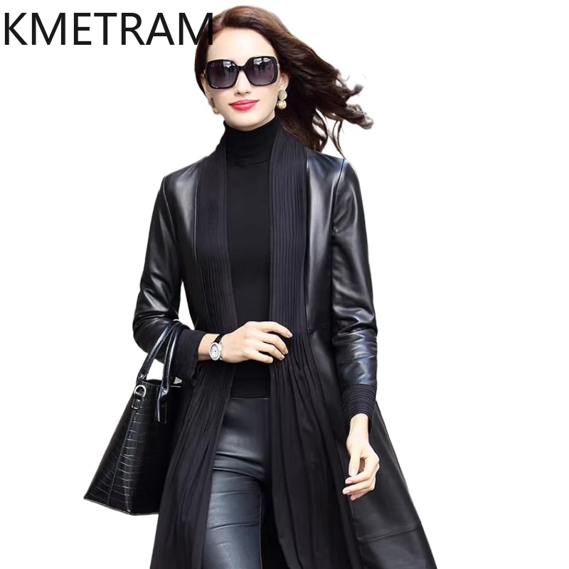 KMETRAM 100% chaqueta de piel  - Street Fashion Fall 2025 reseña y precio