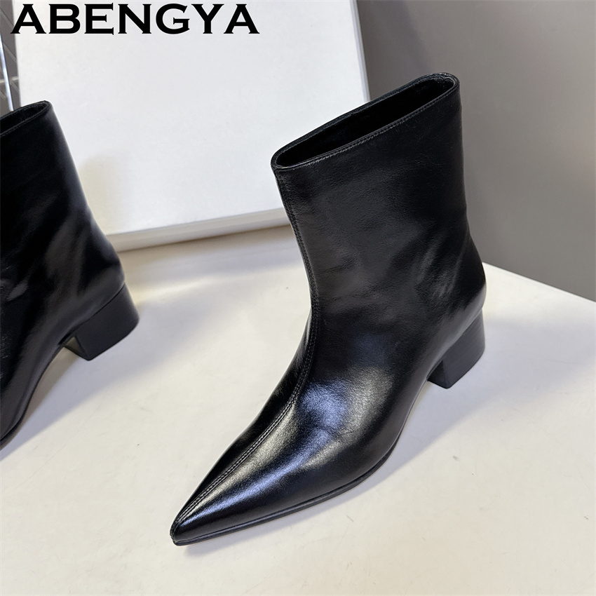 Botines con punta puntiaguda d - Street Fashion Week reseña y precio