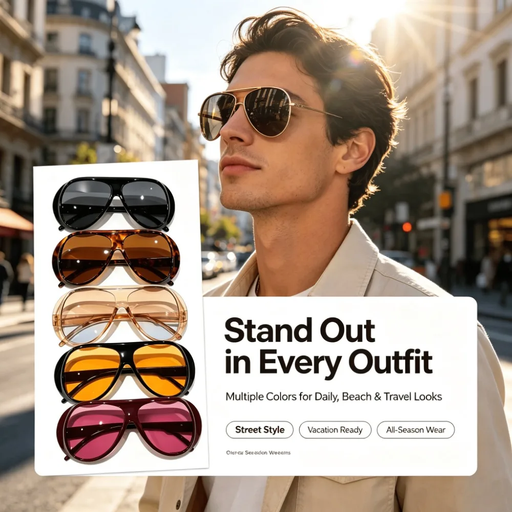 Paquete de 5 unidades: gafas d - Street Fashion Events reseña y precio