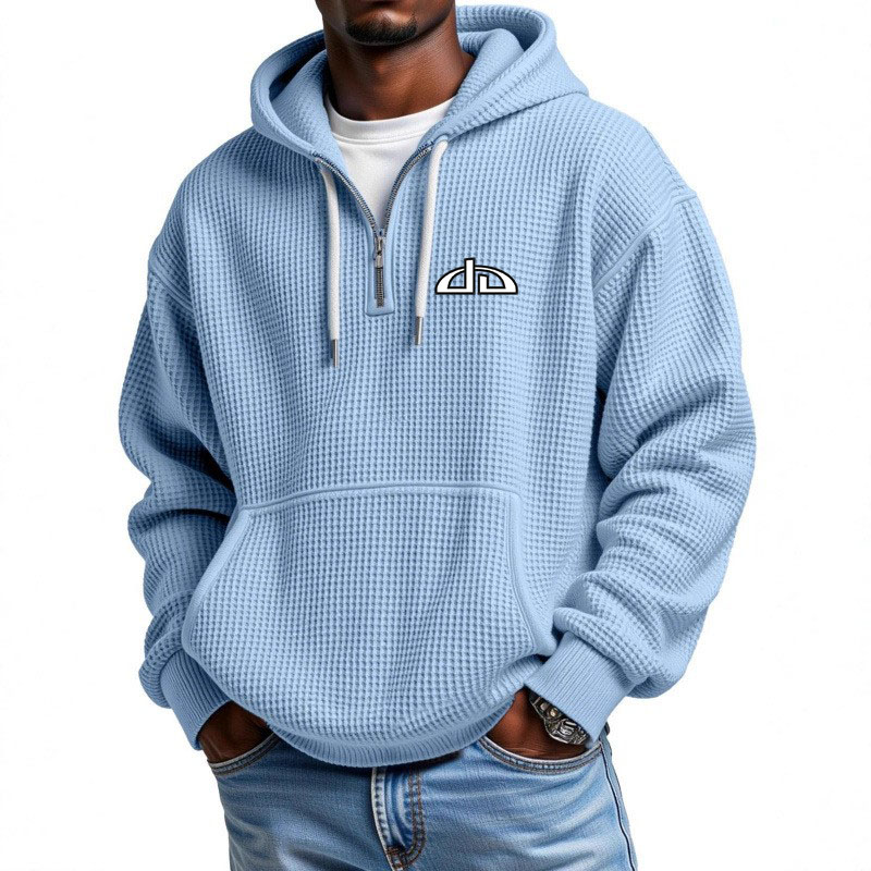 Sudadera con capucha de patchw - Street Fashion Fall 2025 reseña y precio