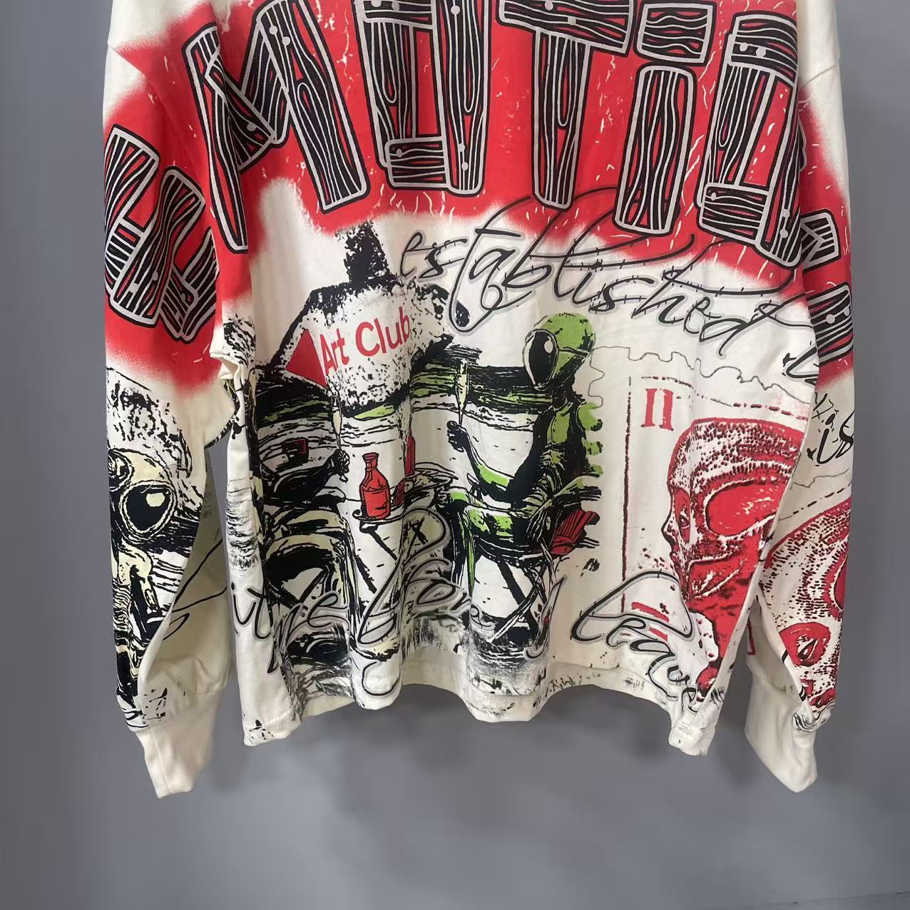Camiseta de manga larga MIXED- - Street Fashion Hoodie reseña y precio