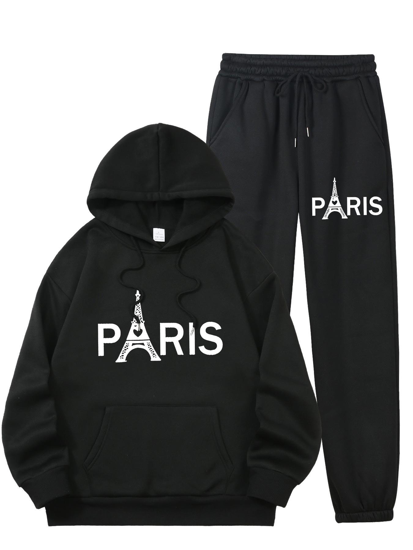 Conjunto deportivo informal de - Street Fashion Hoodie reseña y precio