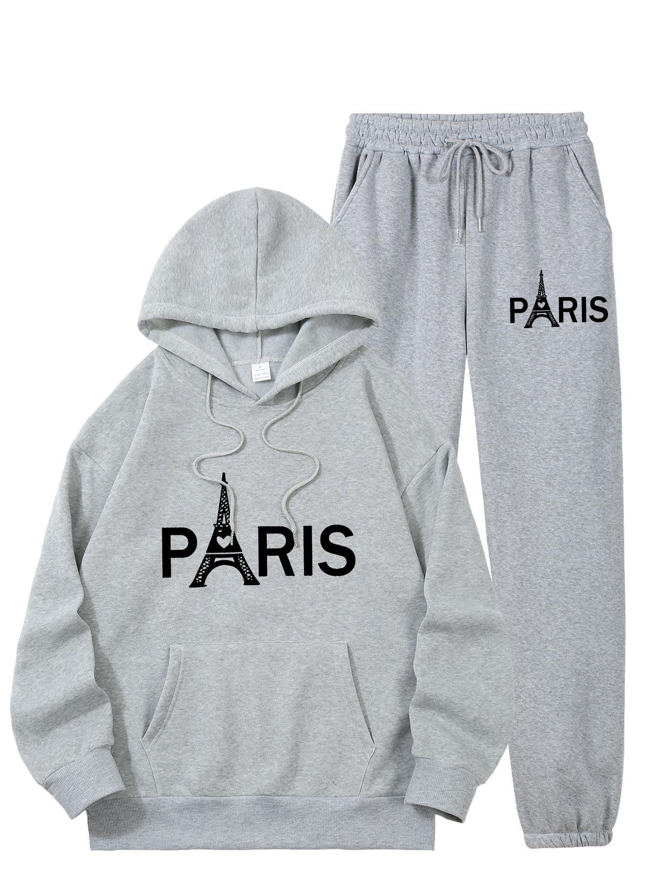 Conjunto deportivo informal de - Street Fashion Hoodie reseña y precio