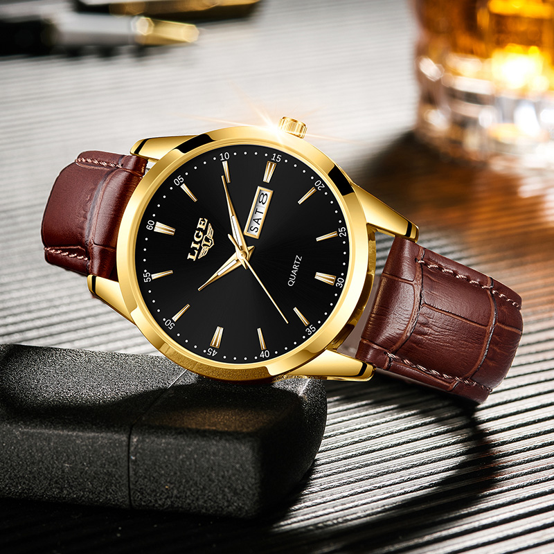 Reloj de hombre LIGE, estilo r - Street Fashion Week reseña y precio