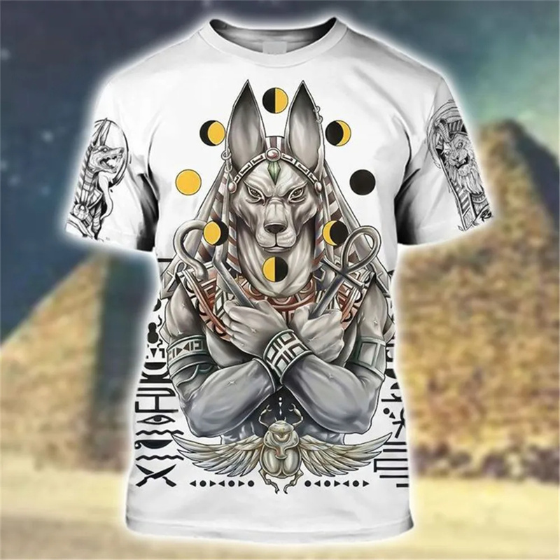 Camiseta con estampado 3D de l - Street Fashion Egypt reseña y precio
