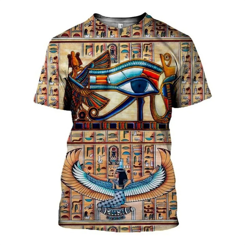 Camiseta con estampado 3D de l - Street Fashion Egypt reseña y precio