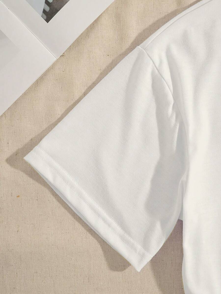 Camiseta de Algodón Oversize p - Italy Fashion Street reseña y precio