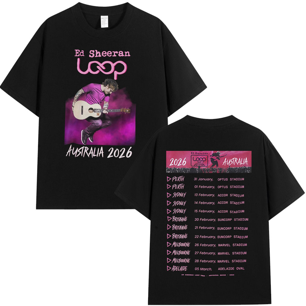 Camisetas de la gira Loop de E - Street Fashion Australia reseña y precio