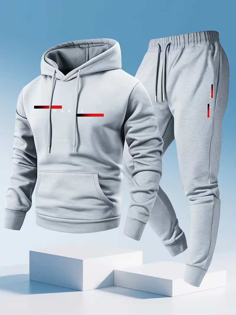 Conjunto de Sudadera con Capuc - Street Fashion Hoodie reseña y precio