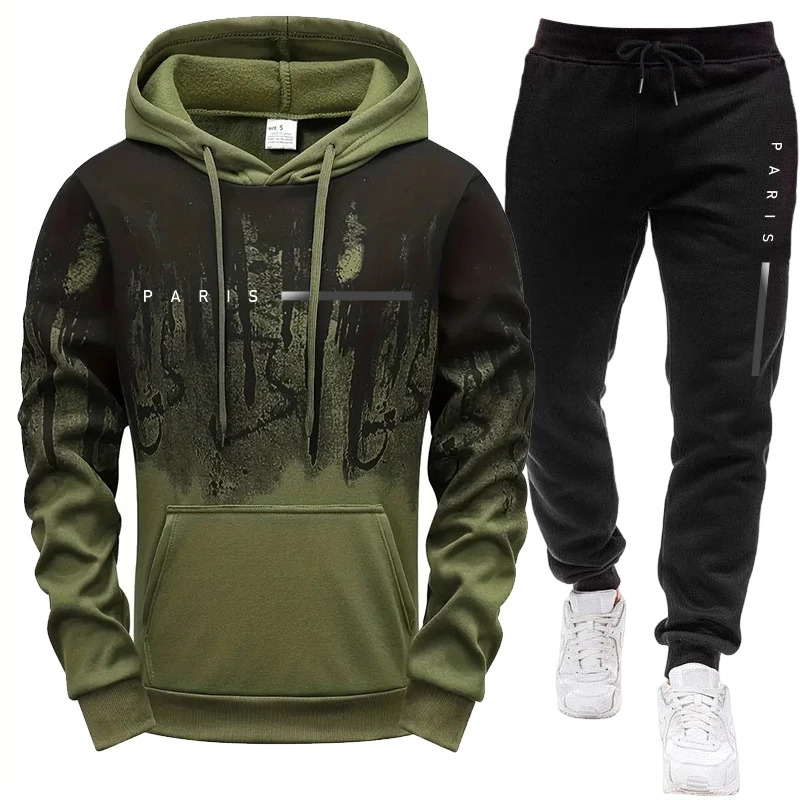 Conjunto de hombre/chaqueta co - Street Fashion Hoodie reseña y precio