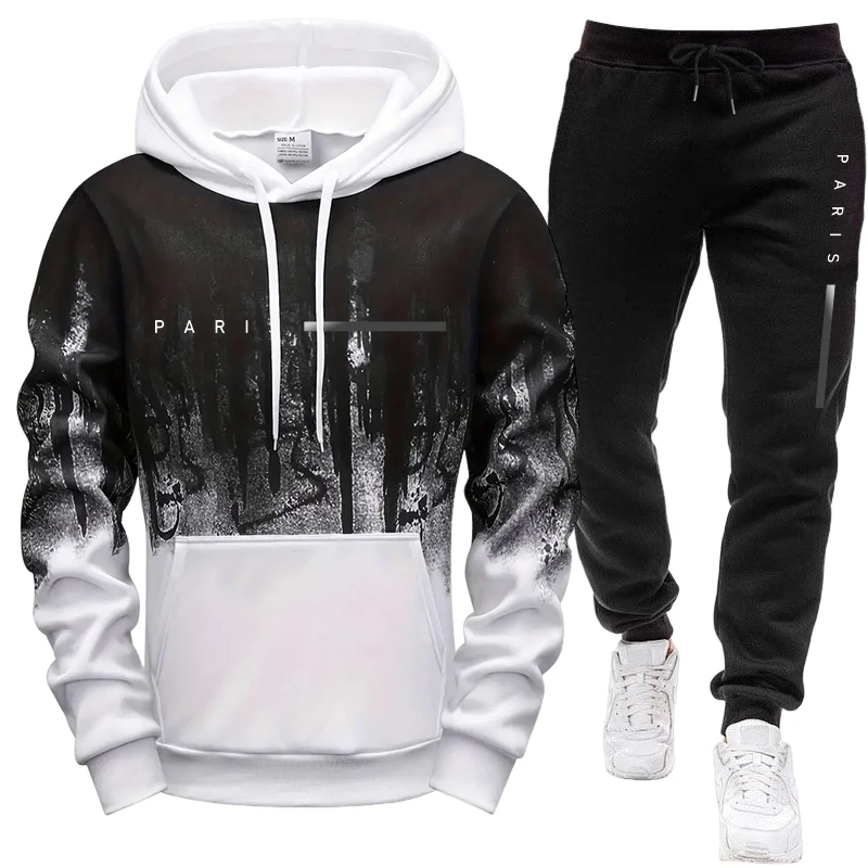 Conjunto de hombre/chaqueta co - Street Fashion Hoodie reseña y precio