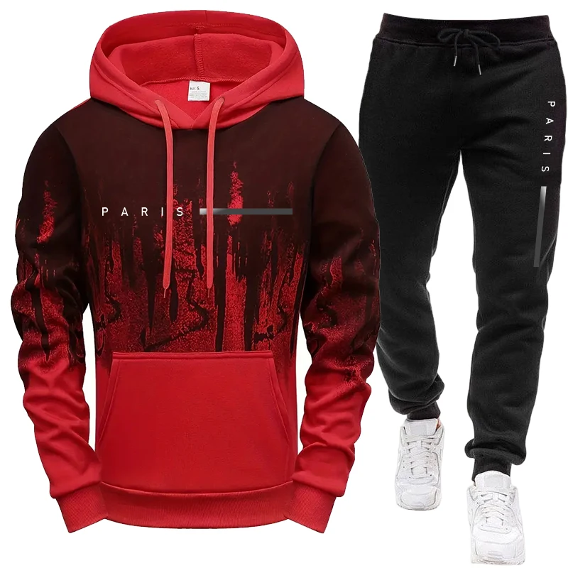 Conjunto de hombre/chaqueta co - Street Fashion Hoodie reseña y precio