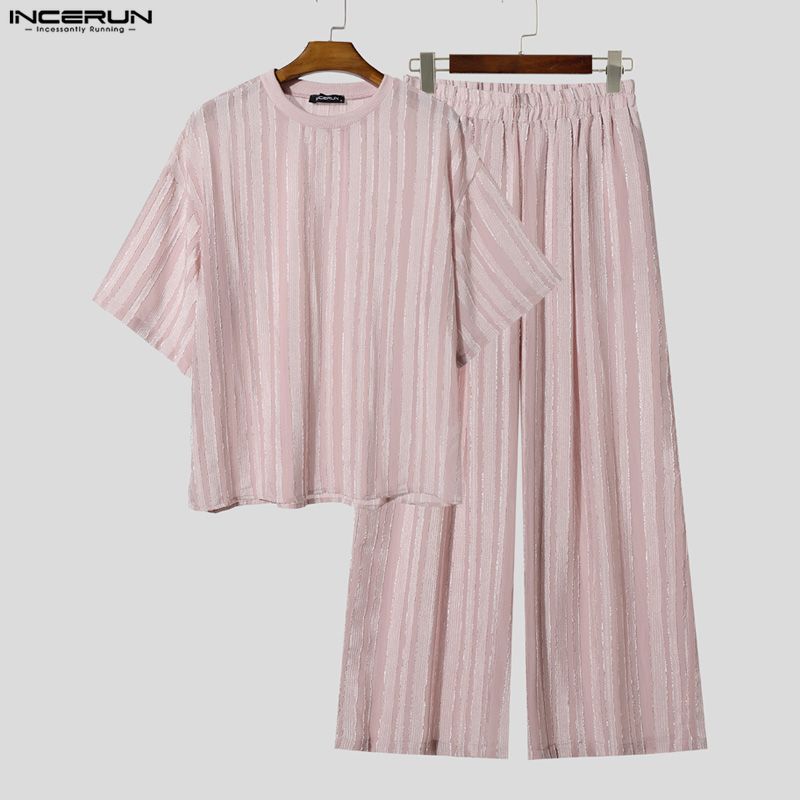 Conjuntos INCERUN para Hombre, - Street Fashion Mood reseña y precio