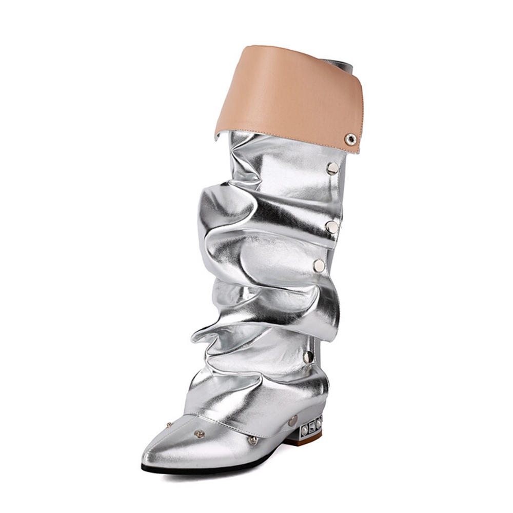 Botas Altas hasta la Rodilla p - Street Fashion Plus Size reseña y precio