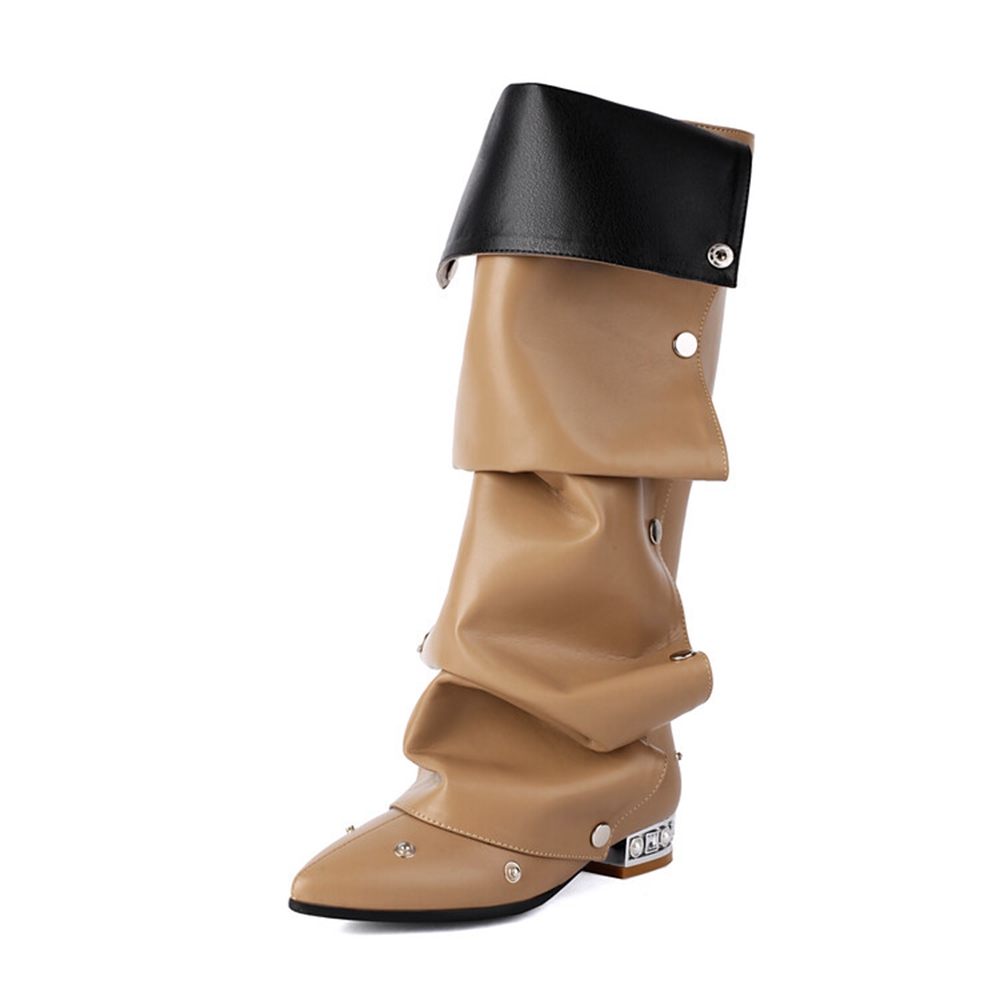 Botas Altas hasta la Rodilla p - Street Fashion Plus Size reseña y precio