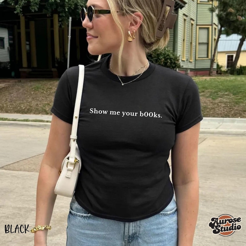 Show Me Your B00ks Camiseta co - Street Fashion Show reseña y precio