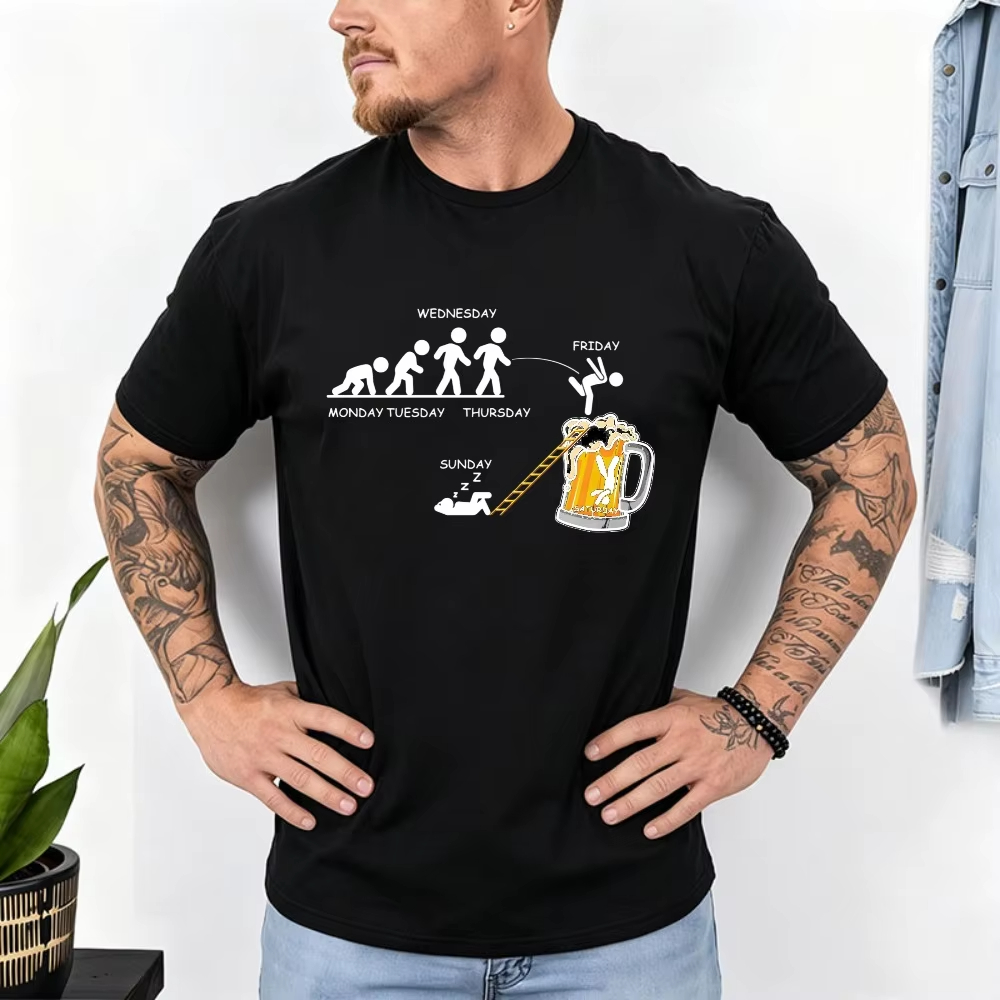 Camiseta de Algodón para Hombr - Street Fashion Week reseña y precio
