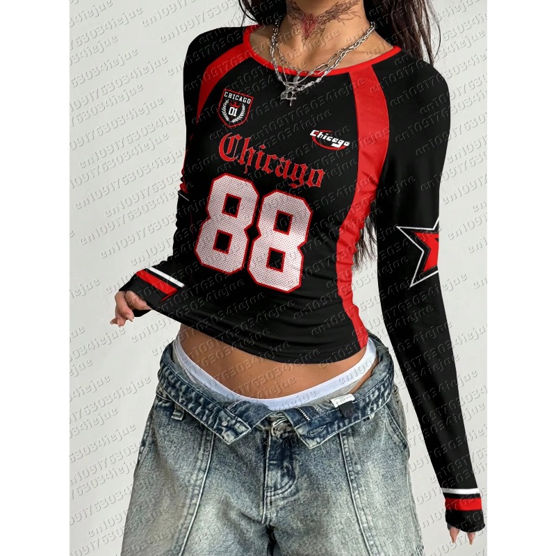 Camiseta MOTO Cómoda con Manga - Street Fashion Chicago reseña y precio