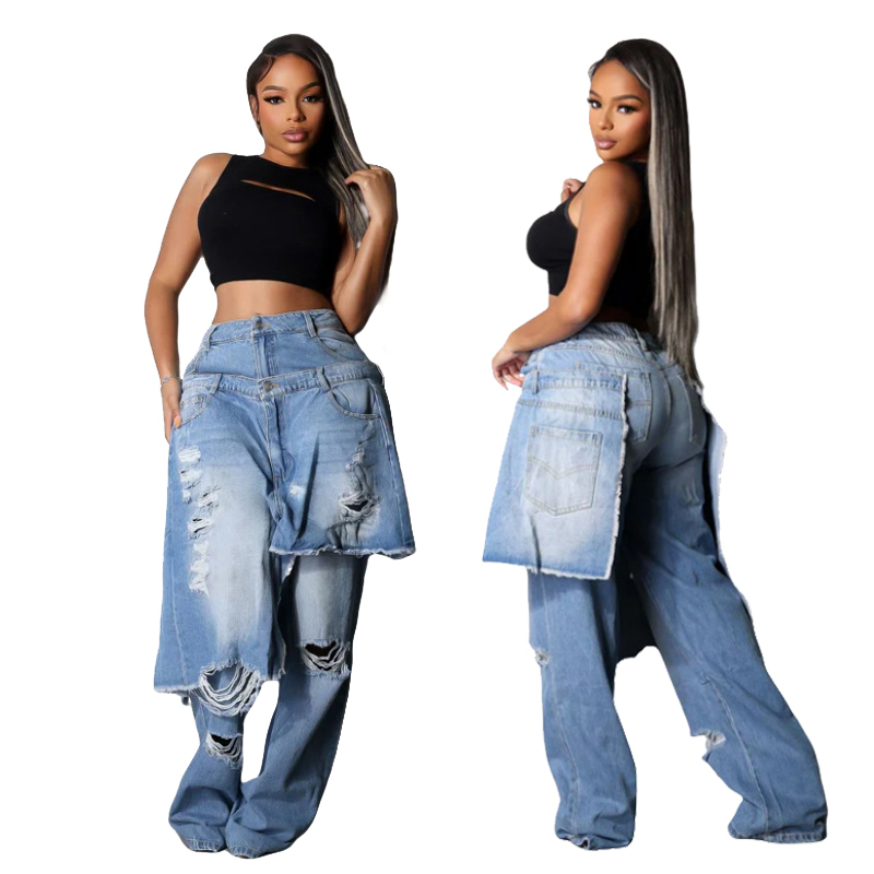 Pantalones vaqueros de moda pa - Street Fashion Fall 2025 reseña y precio