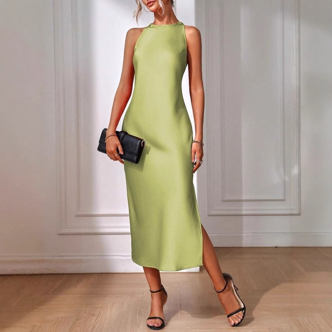 2026 Vestido Midi elegante de  - Italy Fashion Street reseña y precio