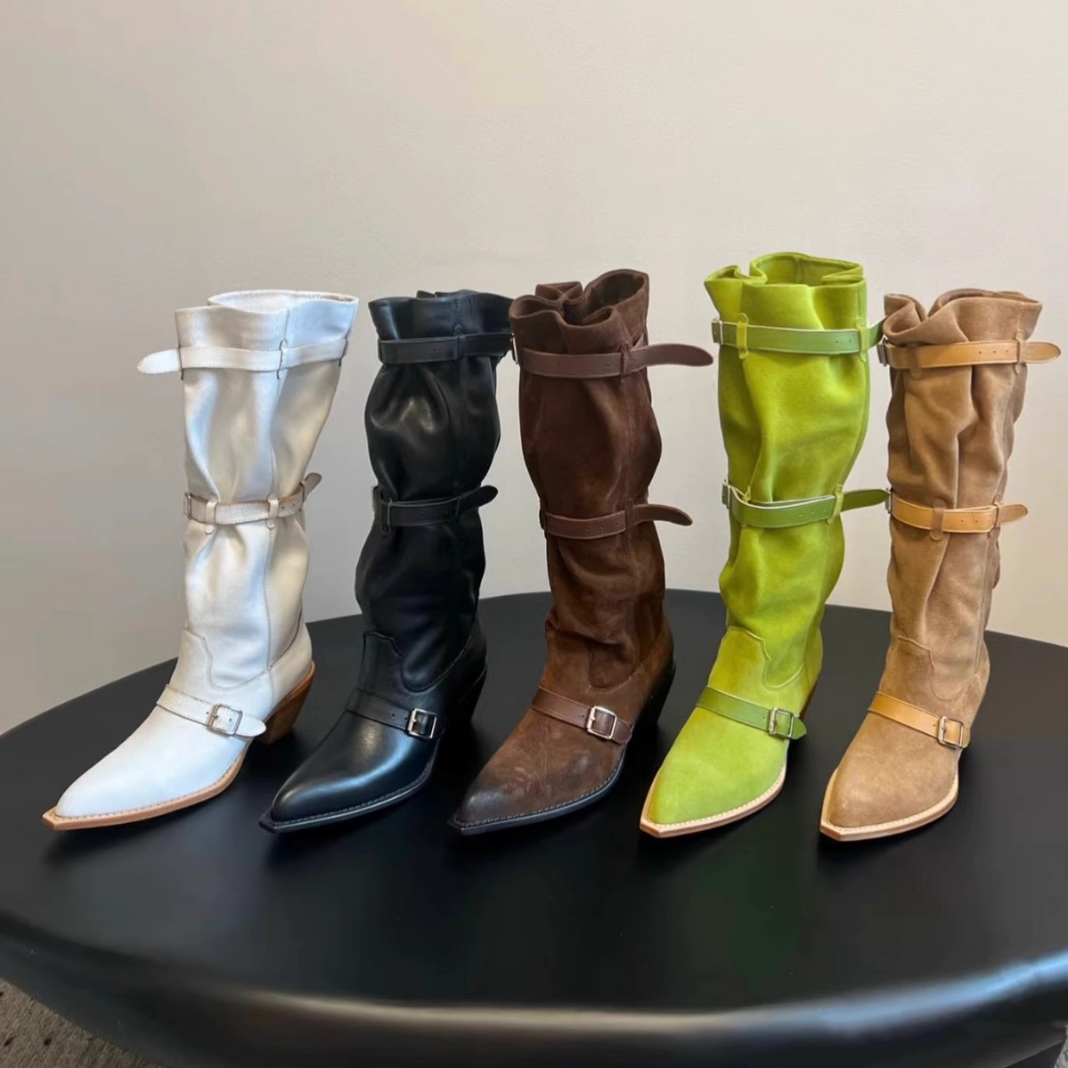Botas Vaqueras Retro 2026 para - Street Fashion Girl reseña y precio