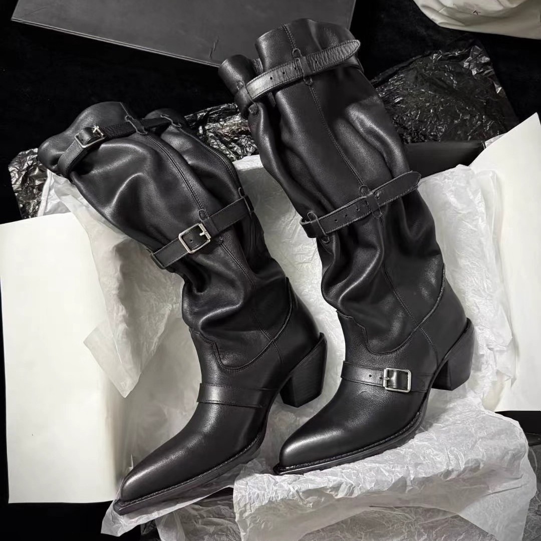 Botas Vaqueras Retro 2026 para - Street Fashion Girl reseña y precio