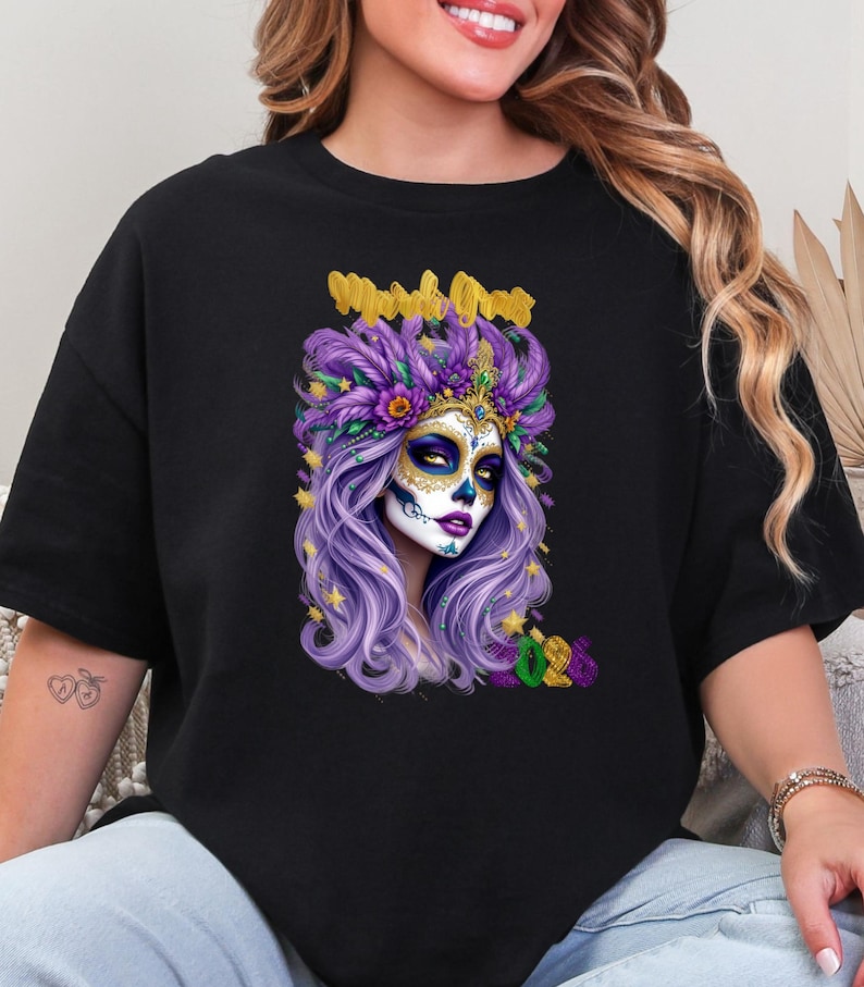 Camiseta Mardi Gras Lady 2026, - Parade Fashion Street reseña y precio