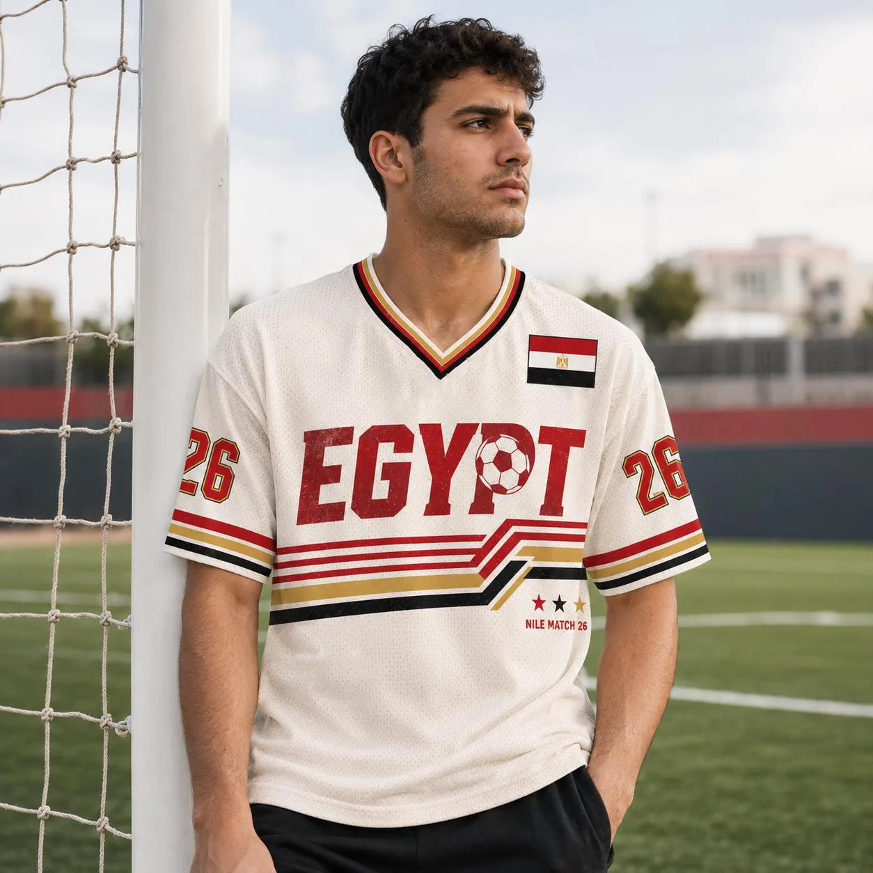 Camiseta de Fútbol Retro de Eg - Street Fashion Egypt reseña y precio